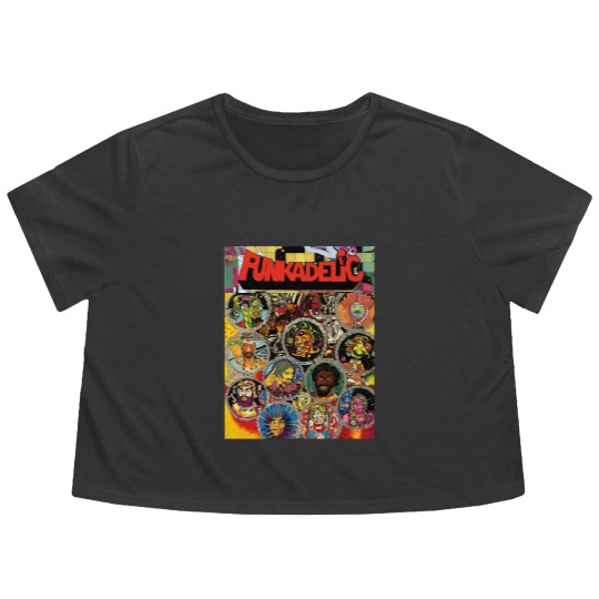 Discover Funkadelic Tribute Flowy Cropped Tees