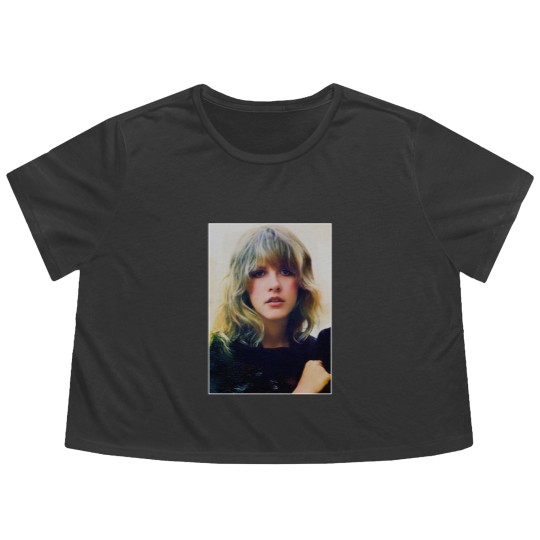 Discover Beautiful Stevie Nicks - Stevie Nicks - Flowy Cropped Tees