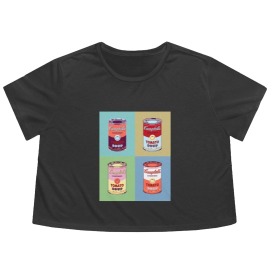 Discover Campbell soup - Despeinana - Flowy Cropped Tees