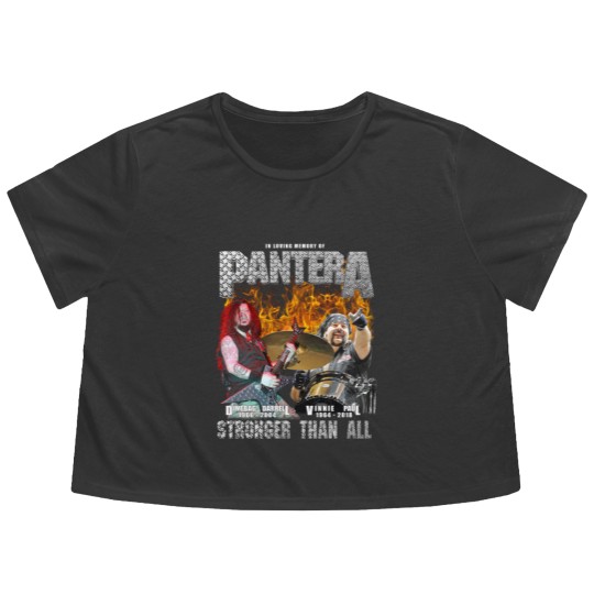 Discover Mayhem Skull Dimebag Darrell Flowy Cropped Tees