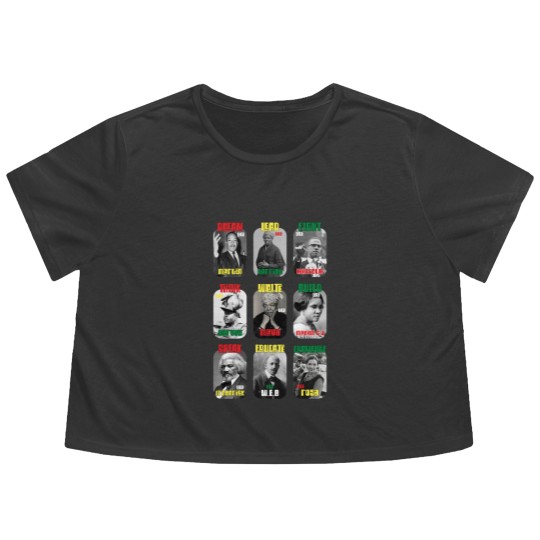 Discover Greatest african americans 2020 Black history month gift - Black History Month 2020 - Flowy Cropped Tees