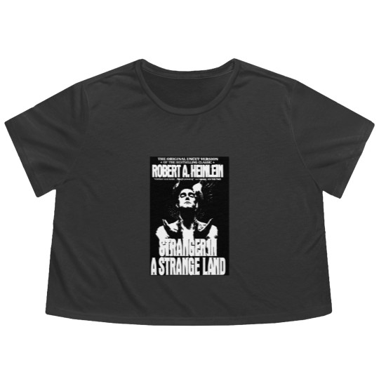 Discover STRANGER IN A STRANGE LAND- ROBERT HEINLEIN Flowy Cropped Tees