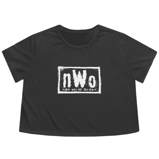 Discover Vintage 1998 NWO wrestling Flowy Cropped Tees