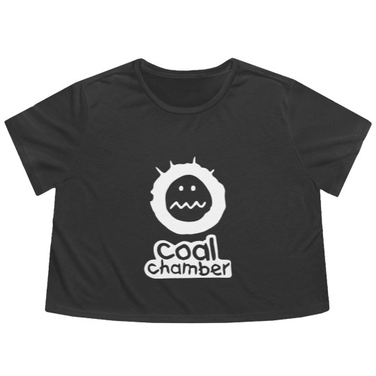 Discover Coal Chamber Logo  Essential Flowy Cropped Tees
