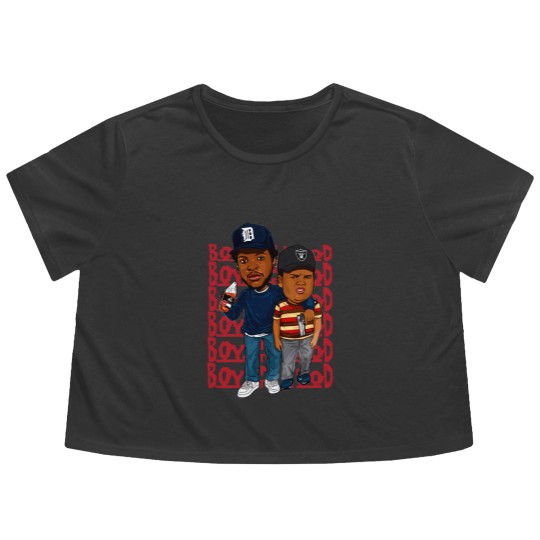 Discover Boyz n The hood Flowy Cropped Tees, Doughboy Flowy Cropped Tees, Ice Cube Flowy Cropped Tees, 90s movie Flowy Cropped Tees