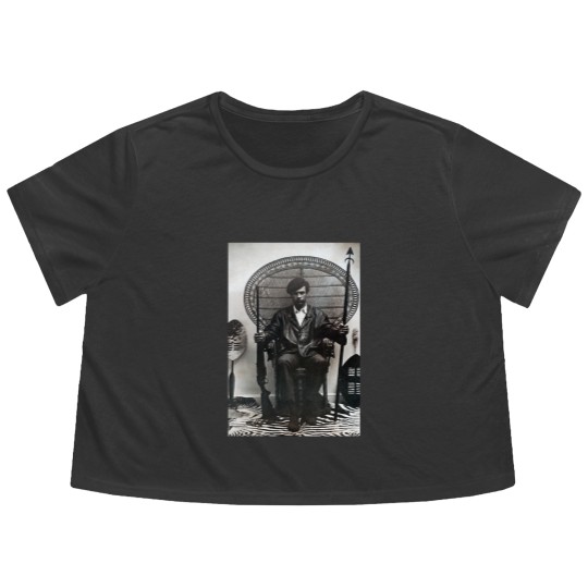 Discover Huey Newton Flowy Cropped Tees