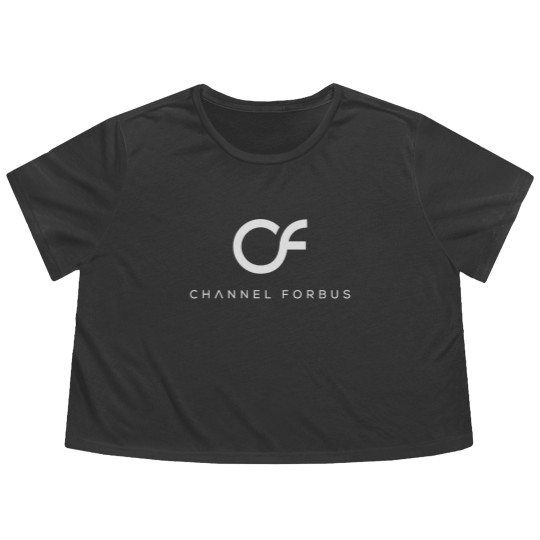Discover Channel Forbus logo Flowy Cropped Tees