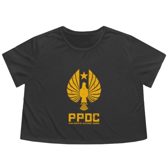 Discover Pan Pacific Defense Corps Sigil - Pacific Rim - Flowy Cropped Tees