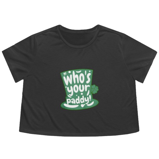 Discover Who's Your Paddy - Paddy - Flowy Cropped Tees