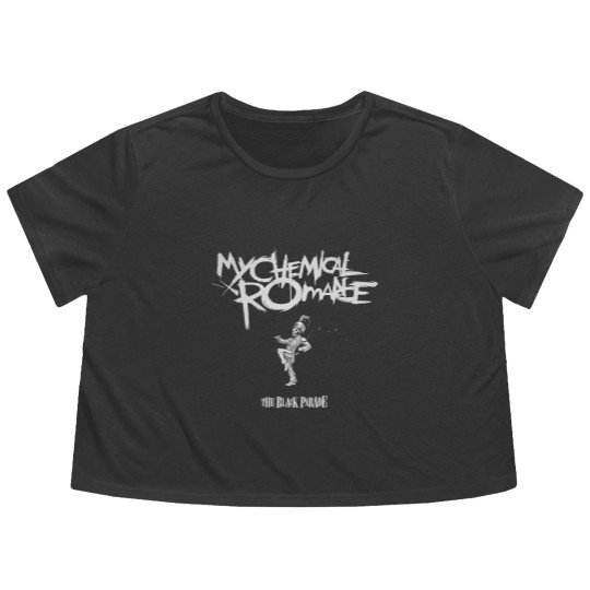 Discover My Chemical Romance Flowy Cropped Tees