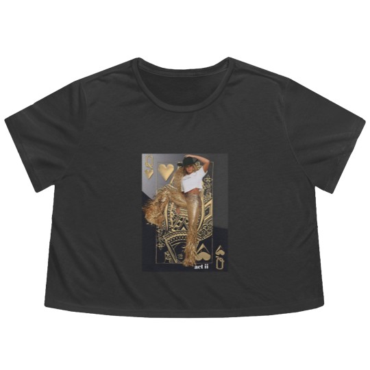 Discover Queen Beyonce ACT 2 2024 album Texas Hold 'Em country Flowy Cropped Tees