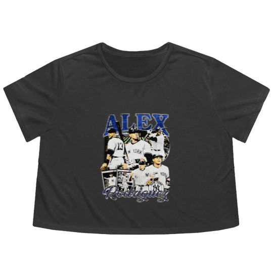 Discover Alex Rodriguez Flowy Cropped Tees