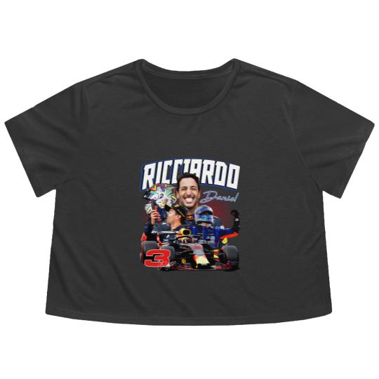 Discover Daniel Ricciardo Flowy Cropped Tees