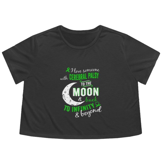 Discover Cerebral Palsy - Cerebral Palsy Awareness Flowy Cropped Tees