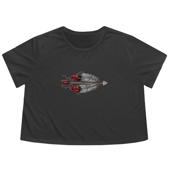 Discover The Order of the Arrow Flowy Cropped Tees