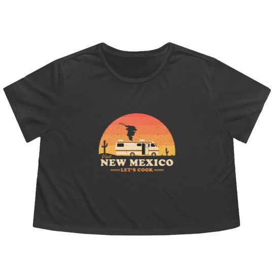 Discover Visit New Mexico - Breaking Bad - Flowy Cropped Tees