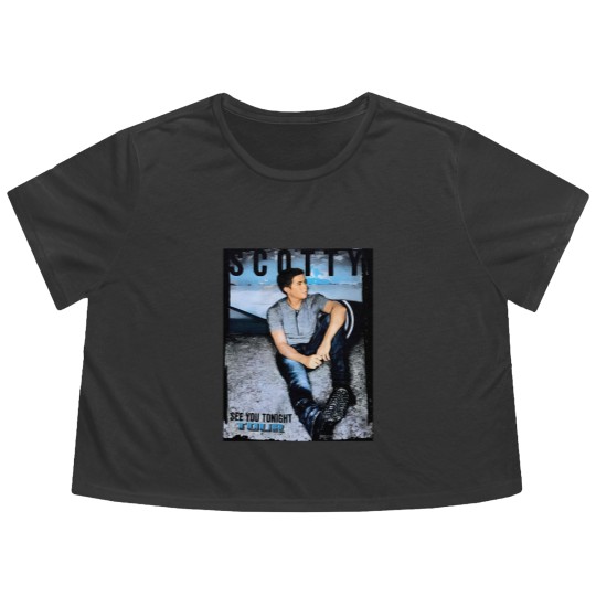 Discover Scotty McCreery See You Tonight Flowy Cropped Tees Scotty McCreery Flowy Cropped Tees