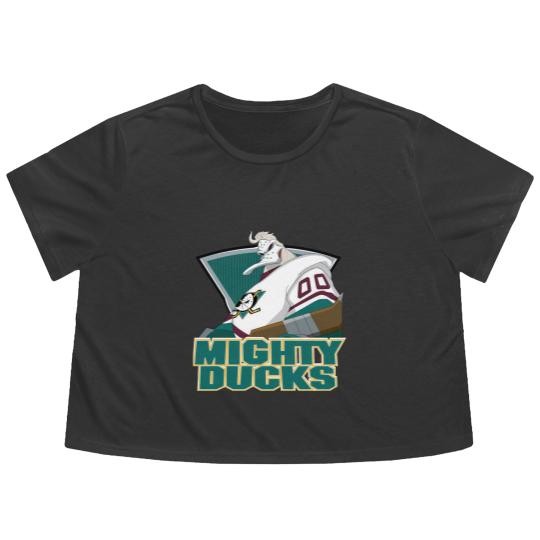Discover The Mighty Ducks - The Mighty Ducks - Flowy Cropped Tees