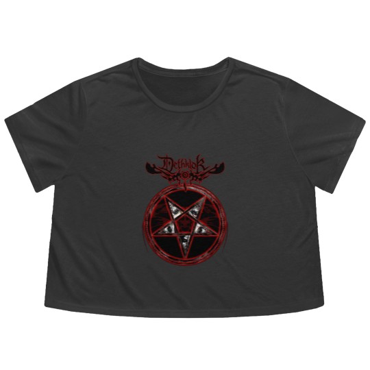 Discover DETHKLOK Flowy Cropped Tees