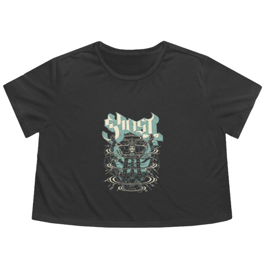 Discover Papa Emeritus Flowy Cropped Tees