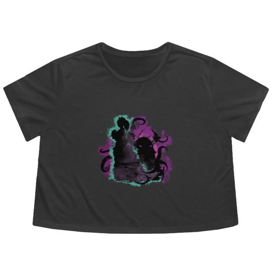 Discover Maria and Ultros Flowy Cropped Tees