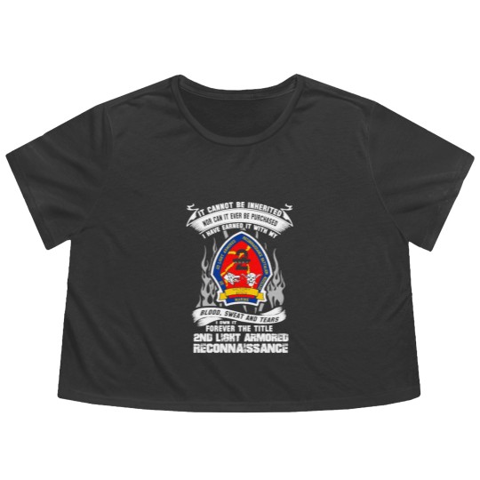 Discover 2nd Light Armored Reconnaissance - Awesome Flowy Cropped Tees Flowy Cropped Tees
