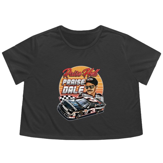 Discover Raise Hell Praise Dale Flowy Cropped Tees