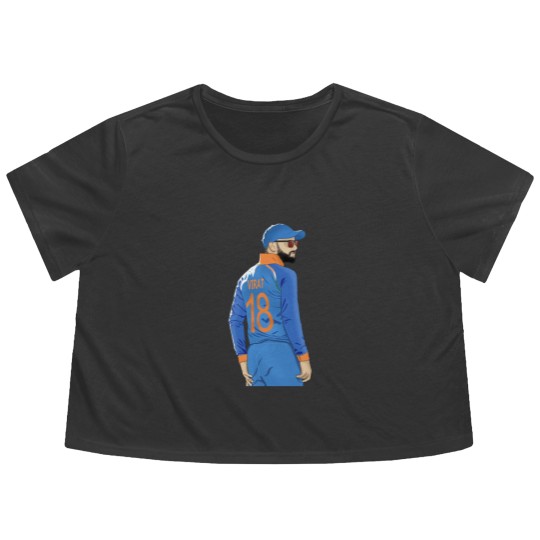 Discover Virat Kohli - Virat Kohlicricketindia1 Inch Beard1 Mo - Flowy Cropped Tees