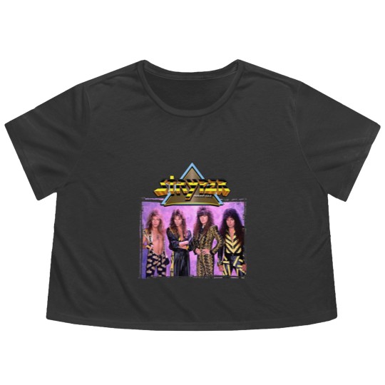 Discover Stryper Flowy Cropped Tees
