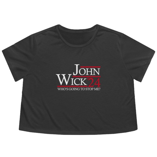 Discover John Wick 24 Flowy Cropped Tees