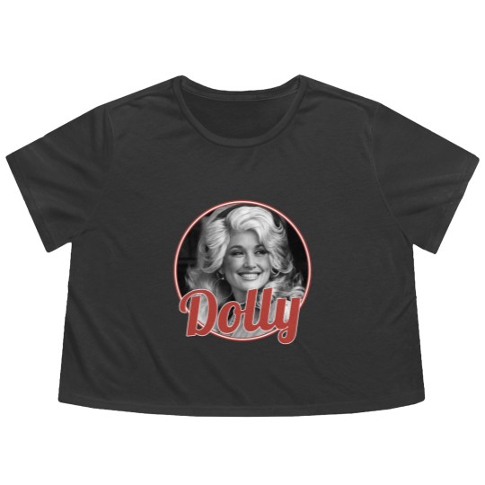 Discover Classic dolly parton - Dolly Parton - Flowy Cropped Tees