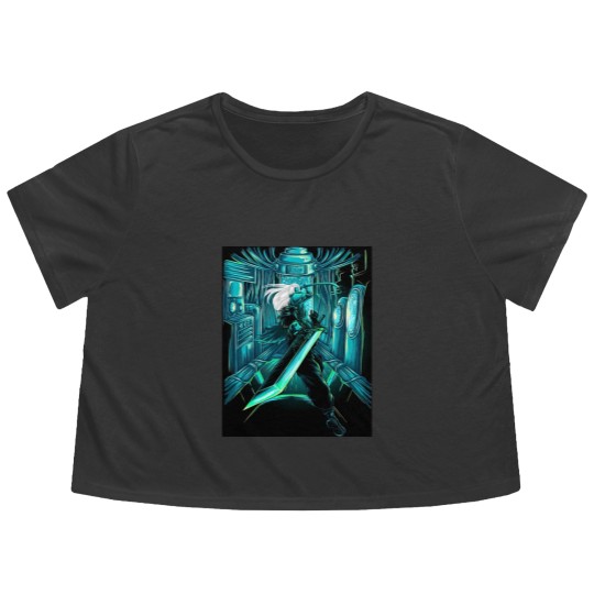 Discover Final Fantasy 7 - Final Fantasy 7 - Flowy Cropped Tees