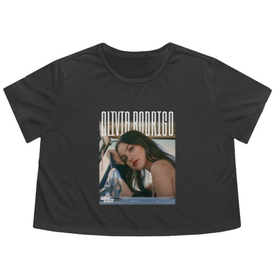 Discover Meet Olivia Rodrigo Sour Tour Flowy Cropped Tees, Olivia Rodrigo Flowy Cropped Tees