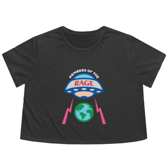 Discover Kid Cudi Members of The Rage Flowy Cropped Tees