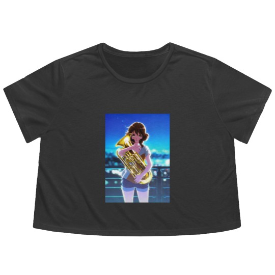Discover Hibike Euphonium - Oumae Kumiko Flowy Cropped Tees