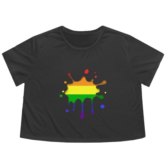Discover Lgbtq Flowy Cropped Tees, Lgbtq Flowy Cropped Tees