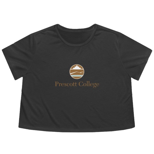 Discover Prescott College Design Logo 1 Flowy Cropped Tees