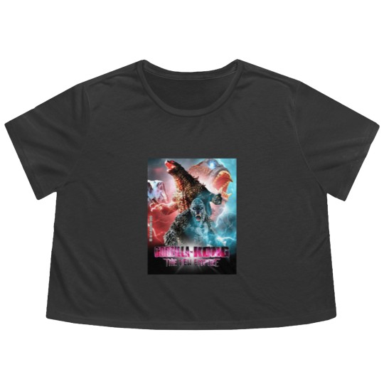 Discover god zilla X Kong The New Empire Flowy Cropped Tees