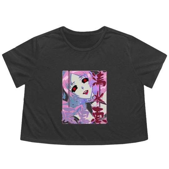 Discover Shi_ki - Shiki - Flowy Cropped Tees