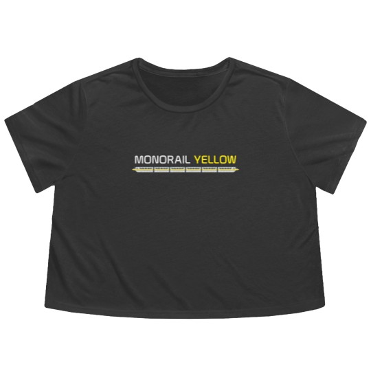 Discover Monorail Yellow - Monorail - Flowy Cropped Tees