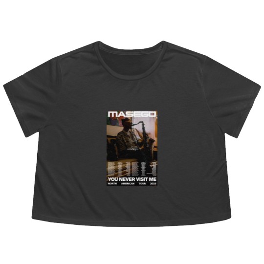 Discover Masego You Never Visit Me Tour 2023 dodson1 | Essential Flowy Cropped Tees