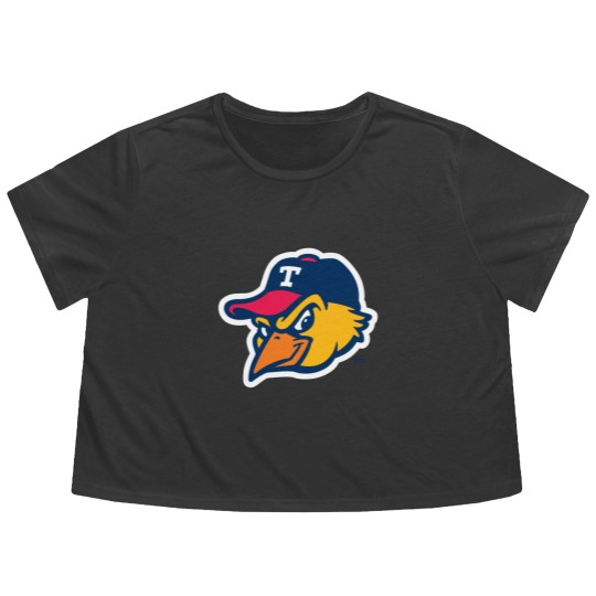 Discover Toledo Mud Hens Flowy Cropped Tees