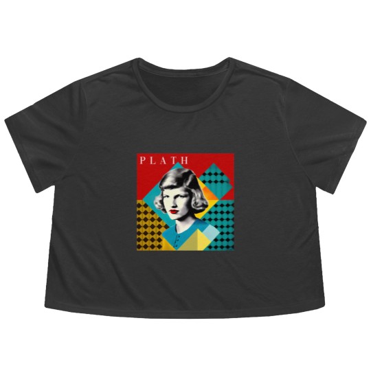 Discover SYLVIA PLATH(1)SYLVIA PLATH(1)SYLVIA PLATH(1)SYLVIA PLATH(1) Flowy Cropped Tees