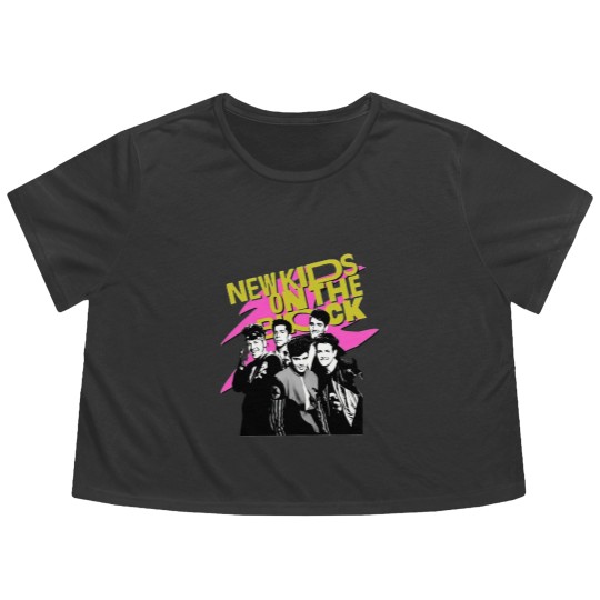 Discover Vintage NKOT Block Pink, NK on The Block Vintage Style Flowy Cropped Tees, Mixtape Tour 2022 Flowy Cropped Tees, NKOT Block Band Flowy Cropped Tees, NKOT Block Concert Flowy Cropped Tees