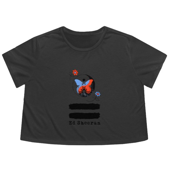 Discover 123 EdSheeran Divide Sheeran Subtract Sheeran Equals Sheeran Sheeran Ed Plus Sheeran 999 Flowy Cropped Tees