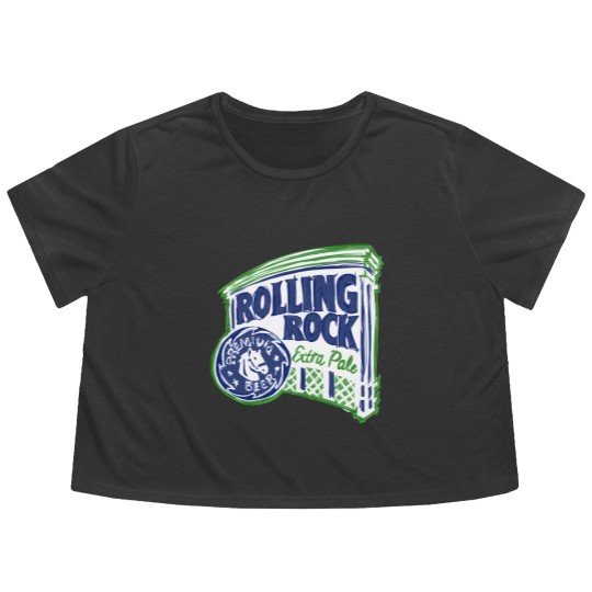 Discover Rolling Rock POP | Essential Flowy Cropped Tees