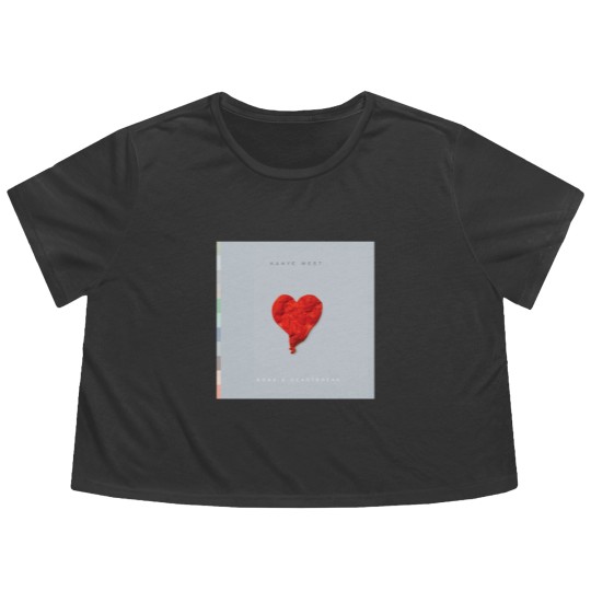 Discover Kanye West Flowy Cropped Tees - 808s & Heartbreak Unisex Flowy Cropped Tees