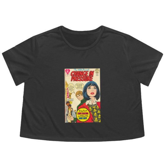 Discover The 1975 Pressure Vintage Comic Flowy Cropped Tees