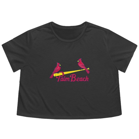 Discover Flaying with Palm Beach Cardinal Team 2 Flowy Cropped Tees