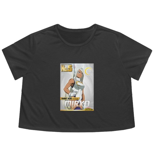 Discover Hero Mirko From Bnha Flowy Cropped Tees